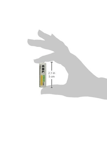 EBL Rechargeable Ni-MH Batteries High Capacity

