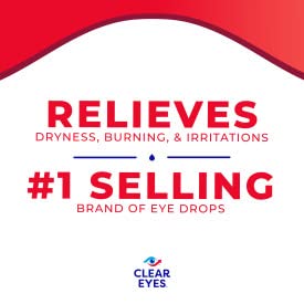 Clear Eyes Redness Relief Sterile Eye Drops - Quick Relief

