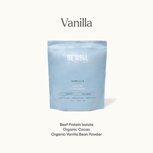 Be Well by Kelly Grass-Finished Beef Protein Powder

