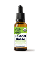 Vimergy Lemon Balm Tincture – USDA Organic & Alcohol-Free

