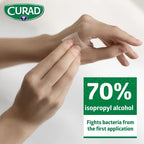 Curad Alcohol Prep Pads - 70% Isopropyl Alcohol

