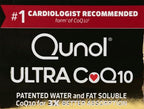 Qunol Ultra CoQ10 Softgels Water- and Fat-Soluble Antioxidant

