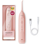 AquaSonic Icon Water Flosser - Cordless Rechargeable Oral Irrigator for Braces Home Travel