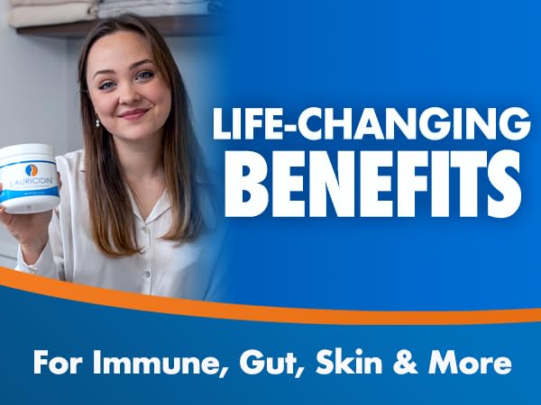 Lauricidin Monolaurin Supplement for Immune Health

