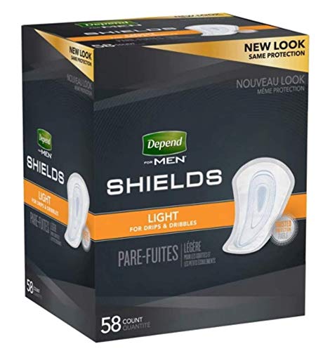 Depend Shields Incontinence Pads for Men | Discreet Protection


