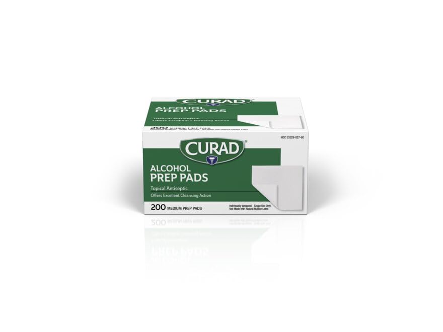 Curad Alcohol Prep Pads - 70% Isopropyl Alcohol

