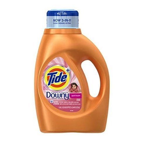 Tide Plus Downy Liquid Laundry Detergent with April Fresh Scent
