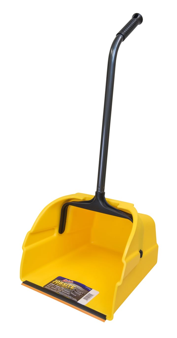Quickie Debris Dustpan with Handle for Cleaning

