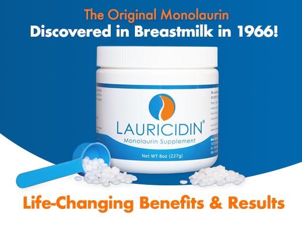 Lauricidin Monolaurin Supplement for Immune Health


