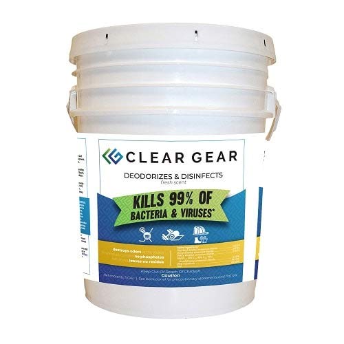 Clear Gear EPA-Registered Disinfectant Spray for Sports Equipment & Gyms
