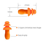Ear Plugs: Quality Reusable Silicone for Noise Reduction

