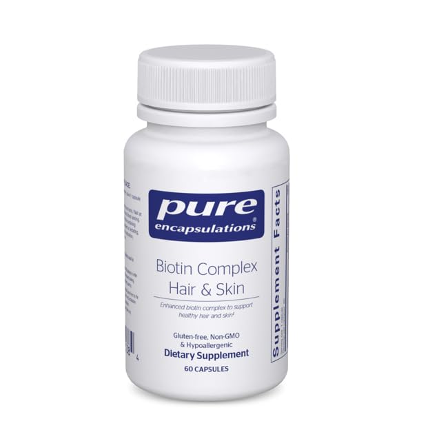 Pure Encapsulations Biotin Complex for Hair & Skin Support
