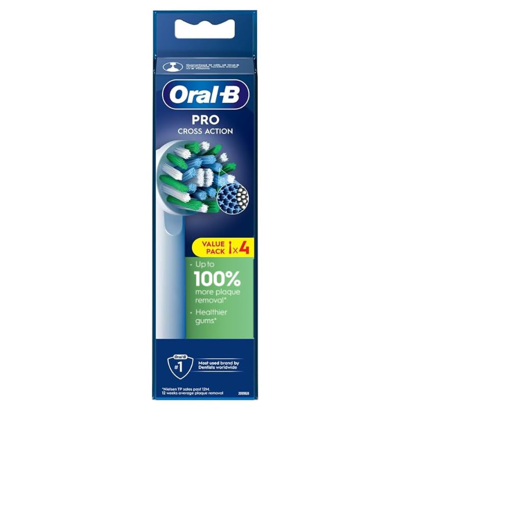 Oral-B CrossAction Toothbrush Heads for Electric Toothbrushes