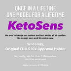 KetoSens Blood Ketone Test Strips | Ketosis Monitoring

