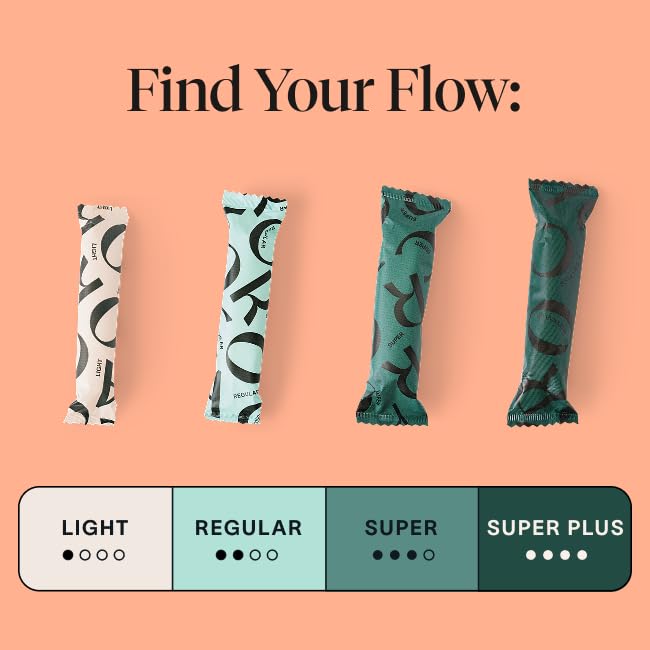 Cora Organic Cotton Tampons | Leak-Proof Comfort

