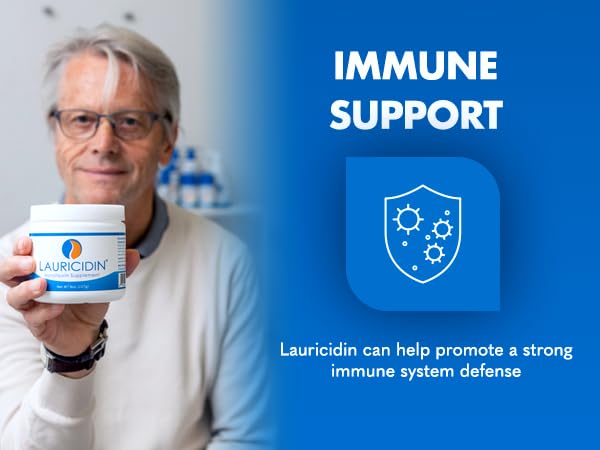Lauricidin Monolaurin Supplement for Immune Health

