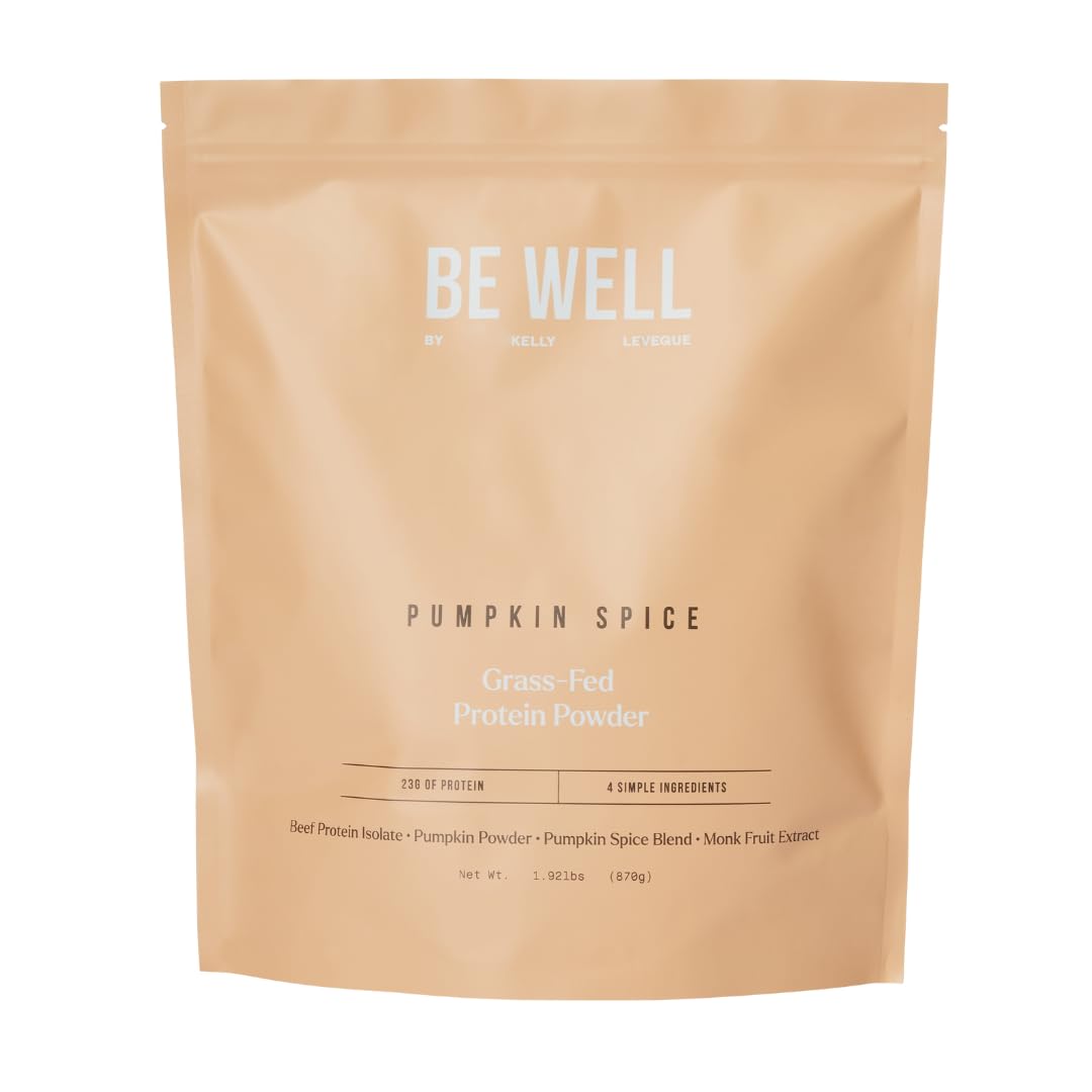 Be Well by Kelly Grass-Finished Beef Protein Powder