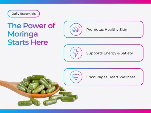 Livingood Daily Moringa Supplement for Wellness

