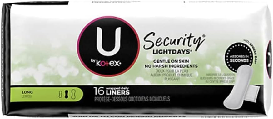 Kotex Natural Balance Liners Absorbent Daily Protection


