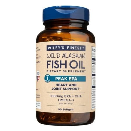 Wiley's Finest Peak EPA Omega-3 Fish Oil | Heart Support

