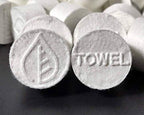 Portawipes Compressed Coin Tissues Soft Odor-Free Wipes

