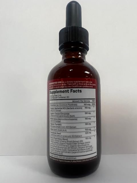 Berberine Cinnamon Liquid Drops Immune Support

