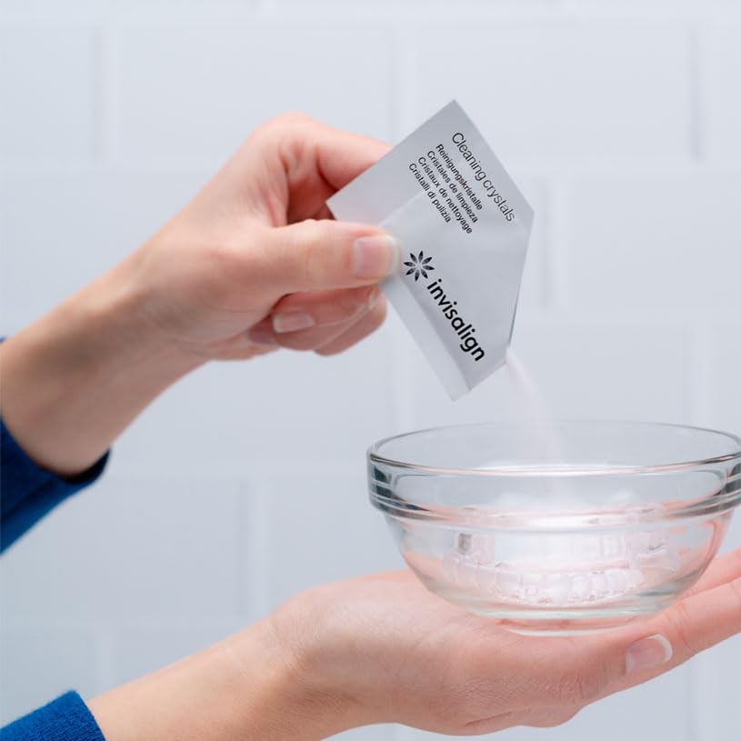 Invisalign Cleaning Crystals for Clear Aligners and Retainers

