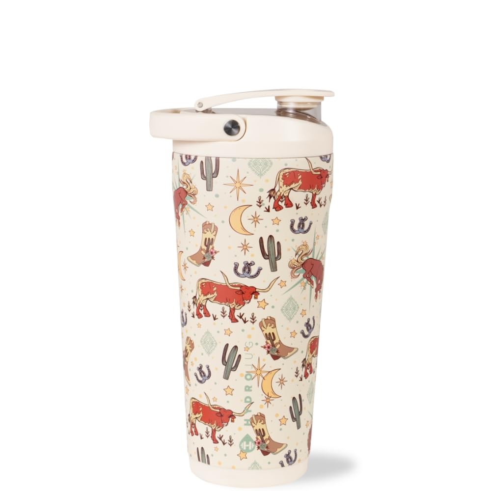 HydroJug Insulated Protein Shaker Bottle | Silent Mixing


