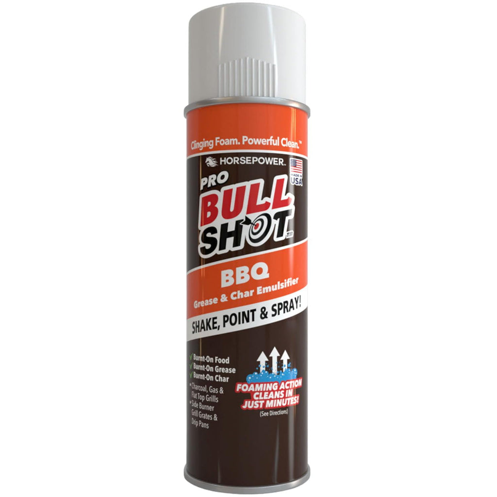 Bull Shot BBQ Pro Foaming Grill Cleaner | As Seen on TV

