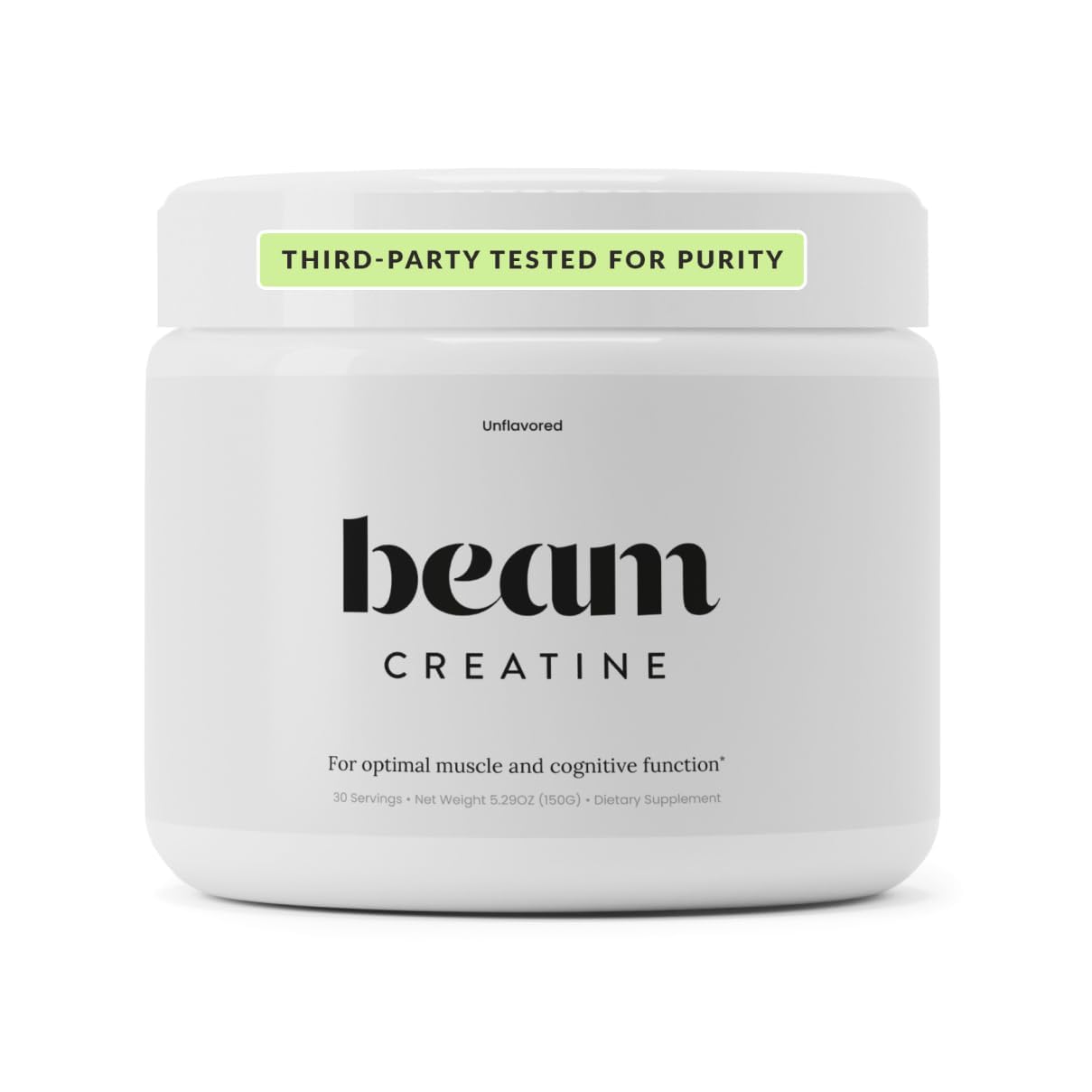 BEAM Creatine Monohydrate Powder – 5g Micronized

