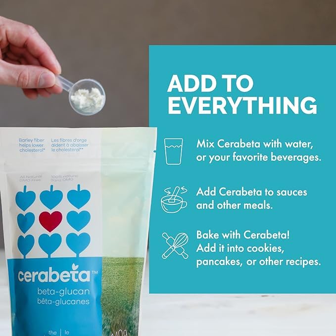 Cerabeta Barley Beta-Glucan Fiber Powder

