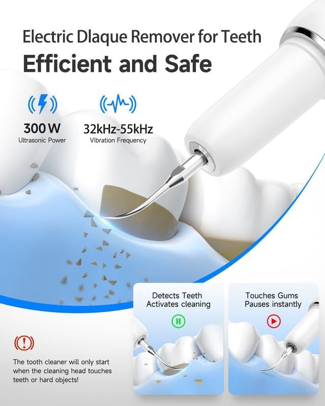 RELACS Plaque Remover for Teeth with LED Light

