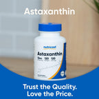 Nutricost Astaxanthin 12mg Softgels | Non-GMO Gluten Free


