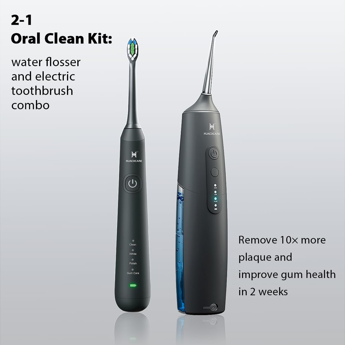2-in-1 Water Flosser & Electric Toothbrush Kit

