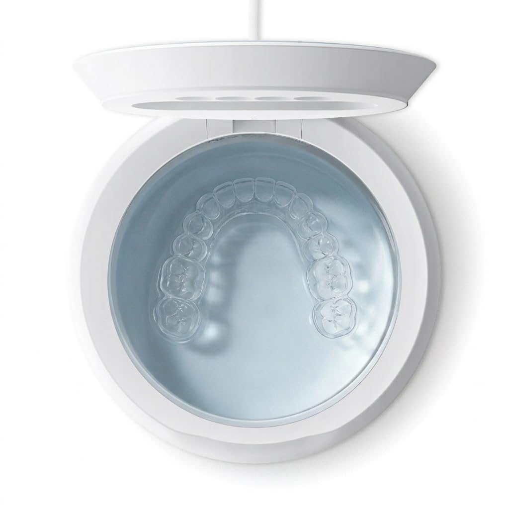 Ultrasonic Retainer Cleaner Machine – IPX6 UV Light

