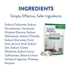 Clean People Dishwasher Detergent Tablets - Enzyme-Powered

