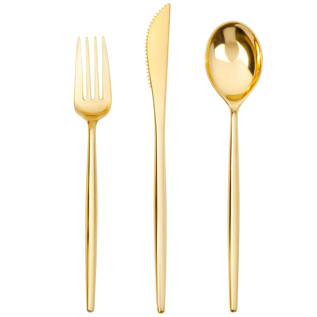 SUT Heavy Duty Disposable Flatware Set | Party Tableware

