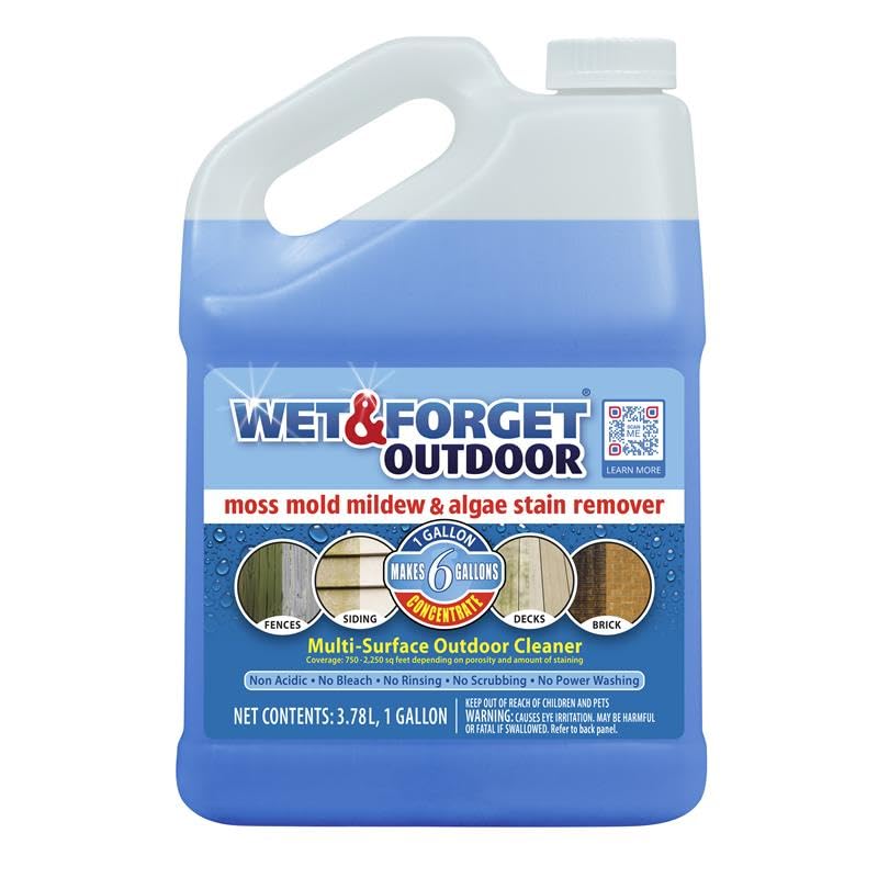 Wet & Forget Moss Mold Mildew Algae Stain Remover Concentrate

