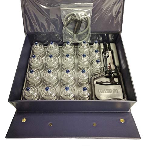 KS Premium Cupping Set with Cups and Hand Pump

