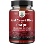 Natures Craft Red Yeast Rice CoQ10 Supplement for Heart Health

