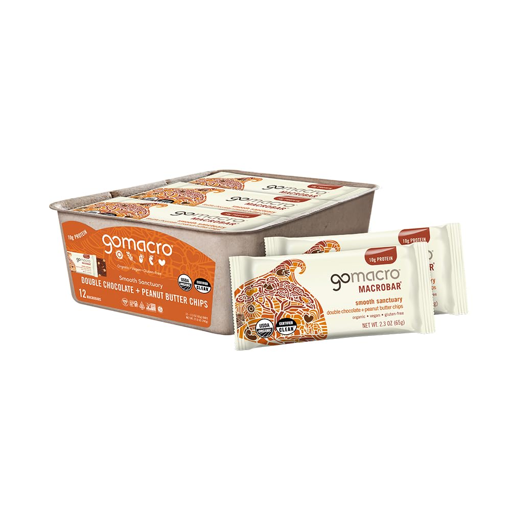 GoMacro MacroBar Vegan Protein Bars