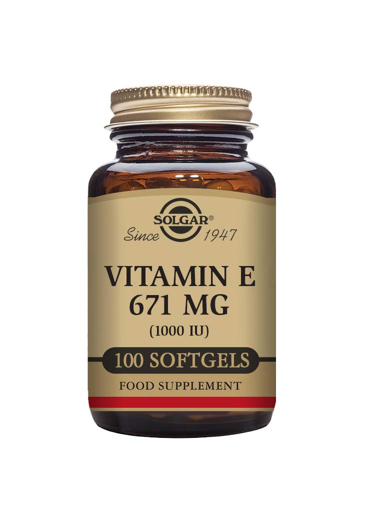 Solgar Vitamin E Softgels 670 mg – Natural Antioxidant

