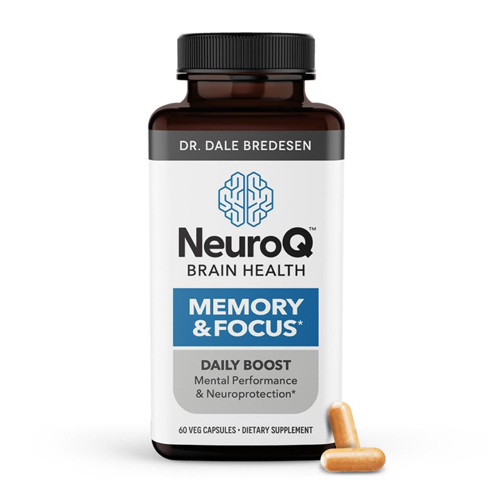 NeuroQ Memory & Focus Cognitive Support by Dr. Dale Bredesen

