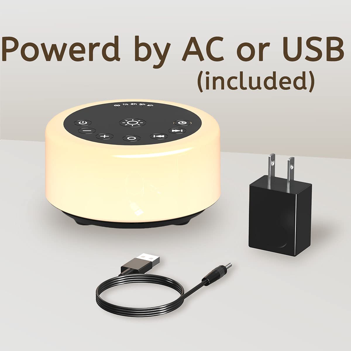 Soother Sleep Sound Machine with Night Light 30 Sounds

