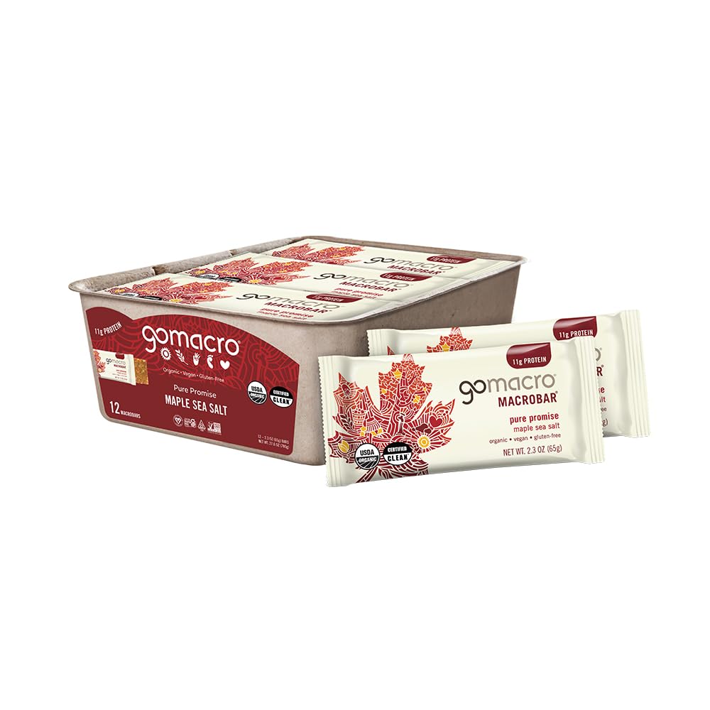 GoMacro MacroBar Vegan Protein Bars
