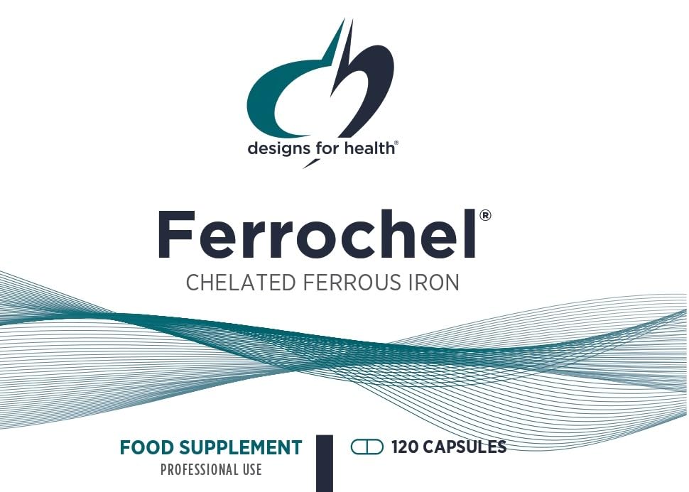 Ferrochel Chelated Iron Supplement by Designs for Health

