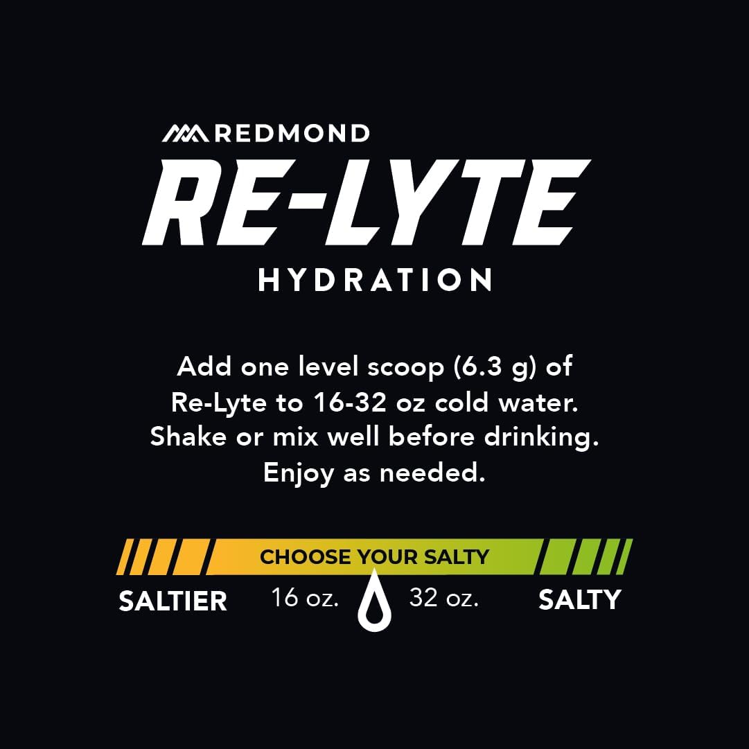 Redmond Re-Lyte Hydration Electrolyte Powder Mix

