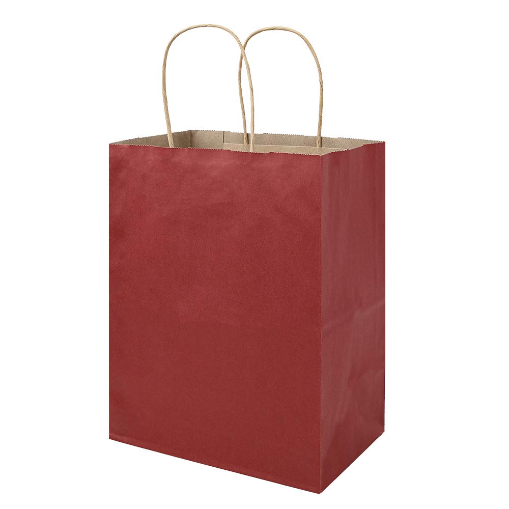 Kraft Paper Gift Bags with Handles by bagmad - Eco-Friendly