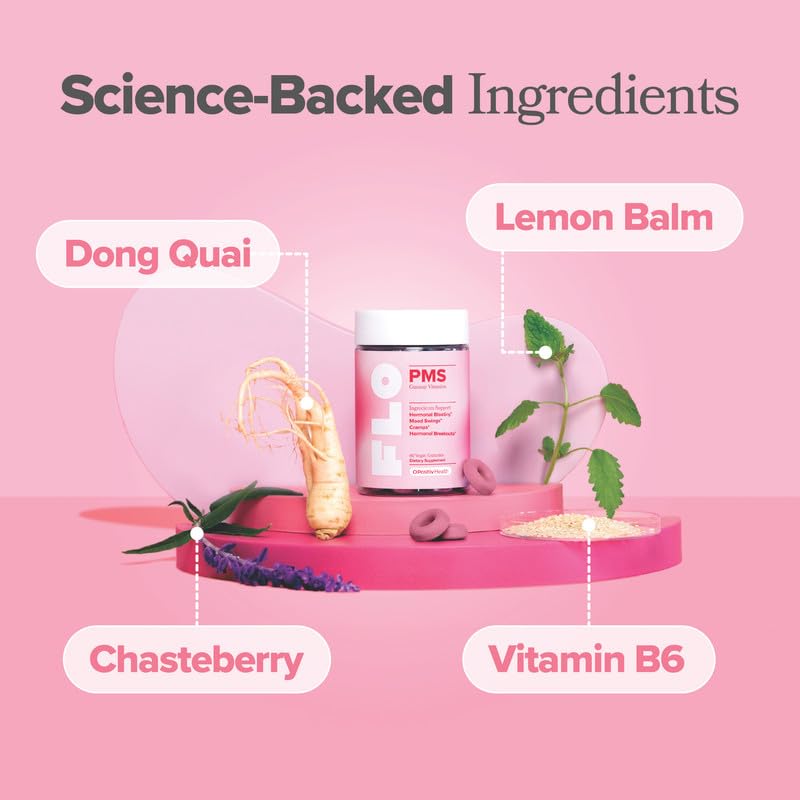O Positiv FLO PMS Gummies for Women Proactive Relief

