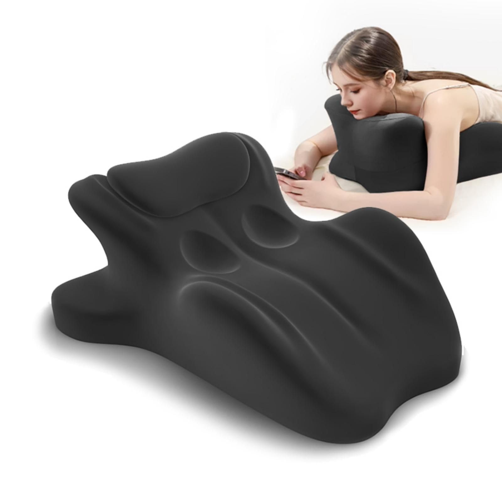 Memory Foam Wedge Pillow for Reading and Elevation Support

